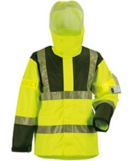 ｶｼﾞﾒｲｸ3850高視認性ﾚｲﾝｽｰﾂ（上）